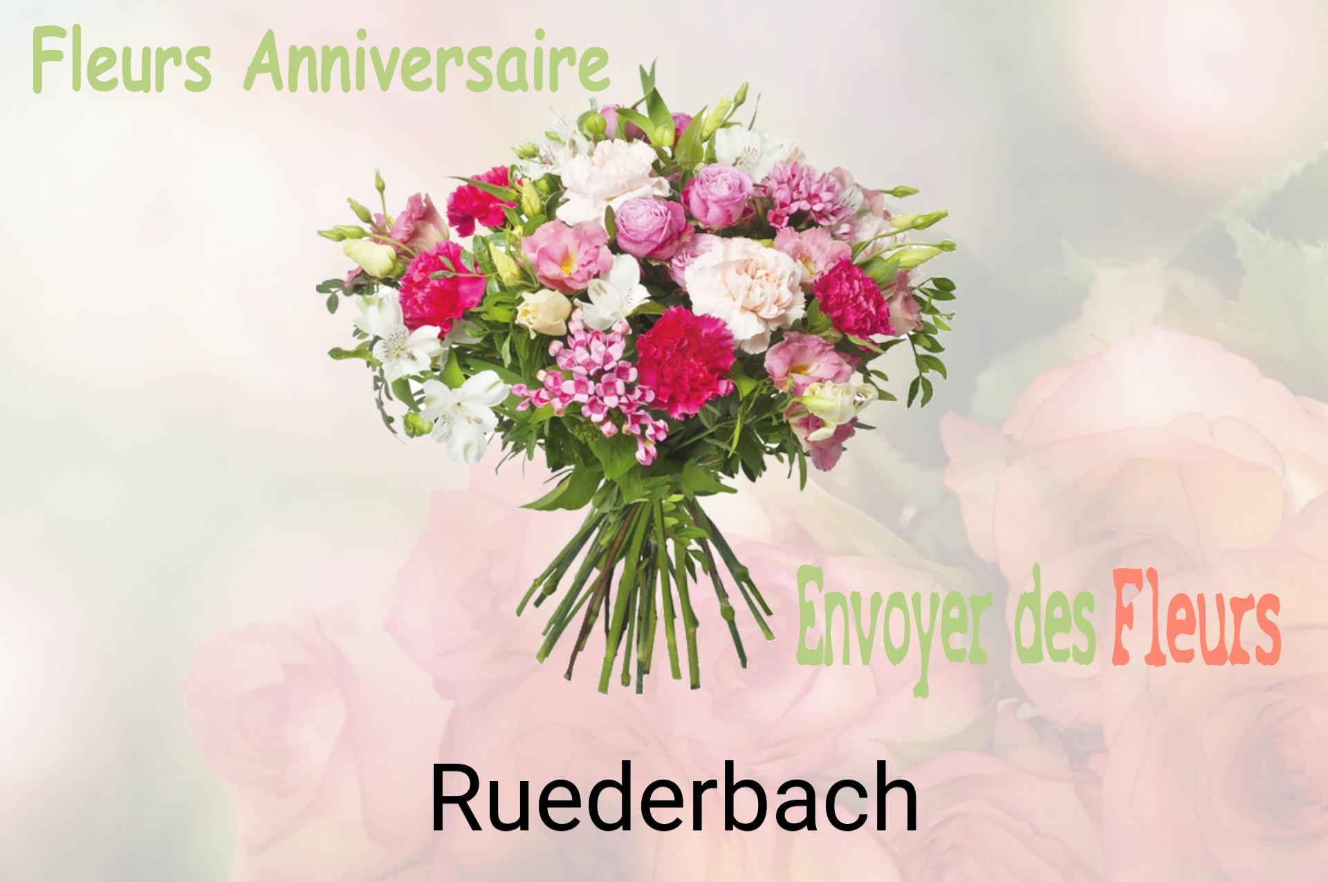Bouquet de fleurs d’anniversaire livré à Ruederbach